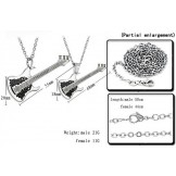 Complete in Specifications Guitar Titanium Necklace For Lovers 