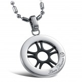 The Queen of Quality Titanium Necklace For Lovers 