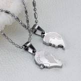 Wide Varieties Titanium Necklace For Lovers 
