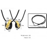 High Quality Titanium Necklace For Lovers 