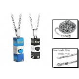 Wide Varieties Fashion Titanium Necklace For Lovers 