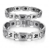 Durable in Use Titanium Bracelet For Lovers 