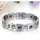 Durable in Use Titanium Bracelet For Lovers 