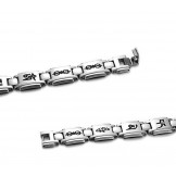 Durable in Use Titanium Bracelet For Lovers 