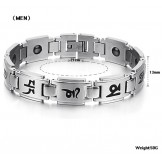 Durable in Use Titanium Bracelet For Lovers 