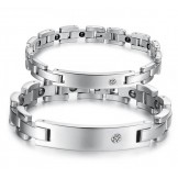 Wide Varieties Health Titanium Bracelet For Lovers 