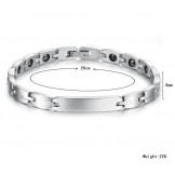 Wide Varieties Health Titanium Bracelet For Lovers 