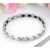 Excellent Quality Antifatigue Titanium Bracelet For Lovers 
