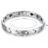 Excellent Quality Antifatigue Titanium Bracelet For Lovers 