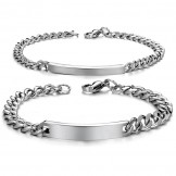 Easy to Use Fashion Titanium Bracelet For Lovers 