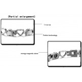 The King of Quantity Hollow Sweetheart Titanium Bracelet For Lovers 