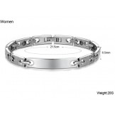 Stable Quality Antifatigue Titanium Bracelet For Lovers 