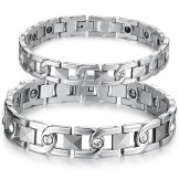 Wide Varieties Antifatigue Titanium Bracelet For Lovers 