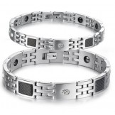Stable Quality Health Titanium Bracelet For Lovers 