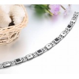 Stable Quality Health Titanium Bracelet For Lovers 