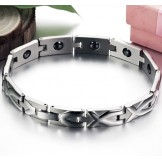 Reliable Quality Antifatigue Titanium Bracelet For Lovers