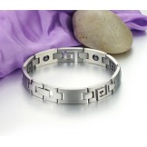 Easy to Use Classic Titanium Bracelet For Lovers 