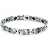 Excellent Quality Health Titanium Lodestone Bracelet For Lovers 
