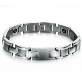 Excellent Quality Health Titanium Lodestone Bracelet For Lovers 