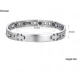The King of Quantity Antifatigue Titanium Bracelet For Lovers 