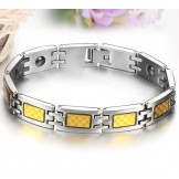 High Quality Antifatigue Titanium Bracelet For Lovers 
