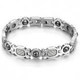 The Queen of Quality Health Titanium Lodestone Bracelet 
