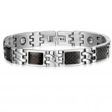 World-wide Renown Titanium Lodestone Bracelet