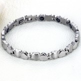 Complete in Specifications Sweetheart Titanium Bracelet