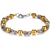 Reliable Reputation Male Titanium Bracelet 