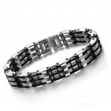 Dependable Performance Male Classic Titanium Bracelet 