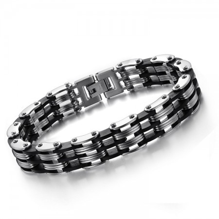 Dependable Performance Male Classic Titanium Bracelet 