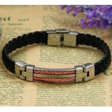 The Queen of Quality Male Titanium Bangle 