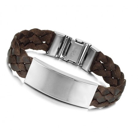 The Queen of Quality Brown Titanium Bangle