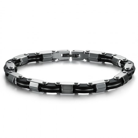 Wide Varieties Titanium Silicone Bangle