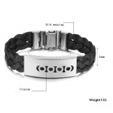 Superior Quality Black Titanium Bangle 
