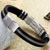 The Queen of Quality Titanium Silicone Bangle