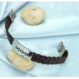 Complete in Specifications Brown Titanium Bangle 