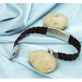 Excellent Quality Brown Titanium Bangle  