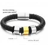 Stable Quality Male Titanium Bangle 