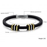 Well-known for Its Fine Quality Titanium Silicone Bangle 