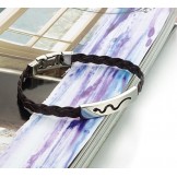 Reliable Reputation Female Titanium Leather Bangle 