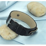 Reliable Quality Black Titanium PU Bangle 