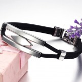 High Quality Titanium Silicone Bangle