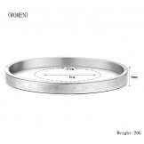 Easy to Use Star Shape Titanium Bangle For Lovers 