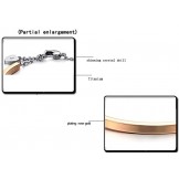 Reliable Quality Female Lock Shape Titanium Bangle 