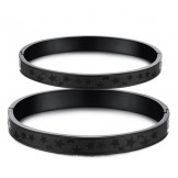 The Queen of Quality Stars Titanium Bangle For Lovers 