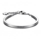 Stable Quality Female Sweetheart Titanium Bangle 