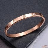 Superior Quality Female Screw Titanium Bangle  