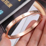 Superior Quality Female Screw Titanium Bangle  