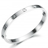 Excellent Quality Female Classic Titanium Bangle 